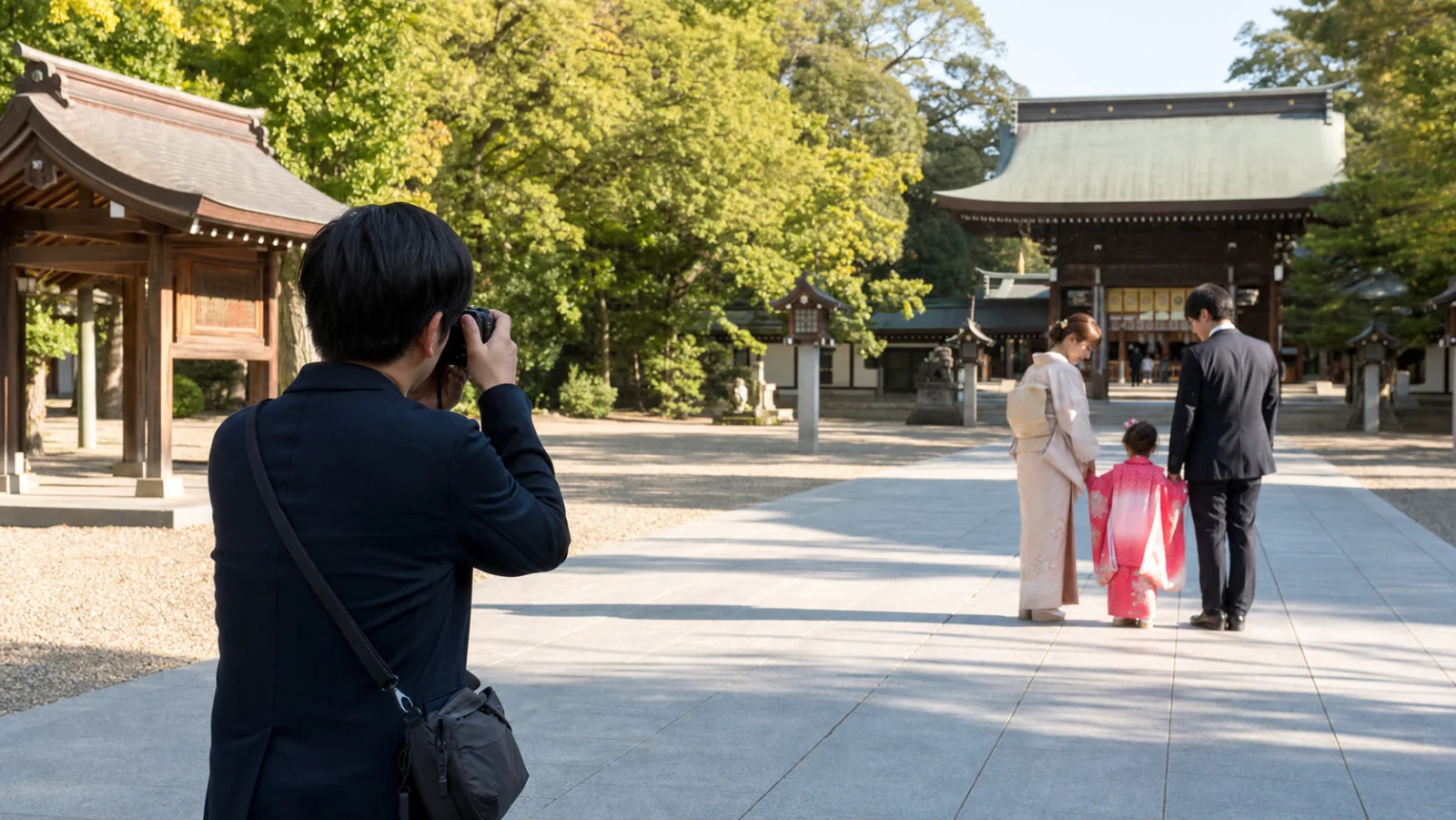 出張カメラマンは神社に同行できる？