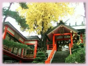 東京都葛飾区新小岩に鎮座する於玉稲荷神社の社殿